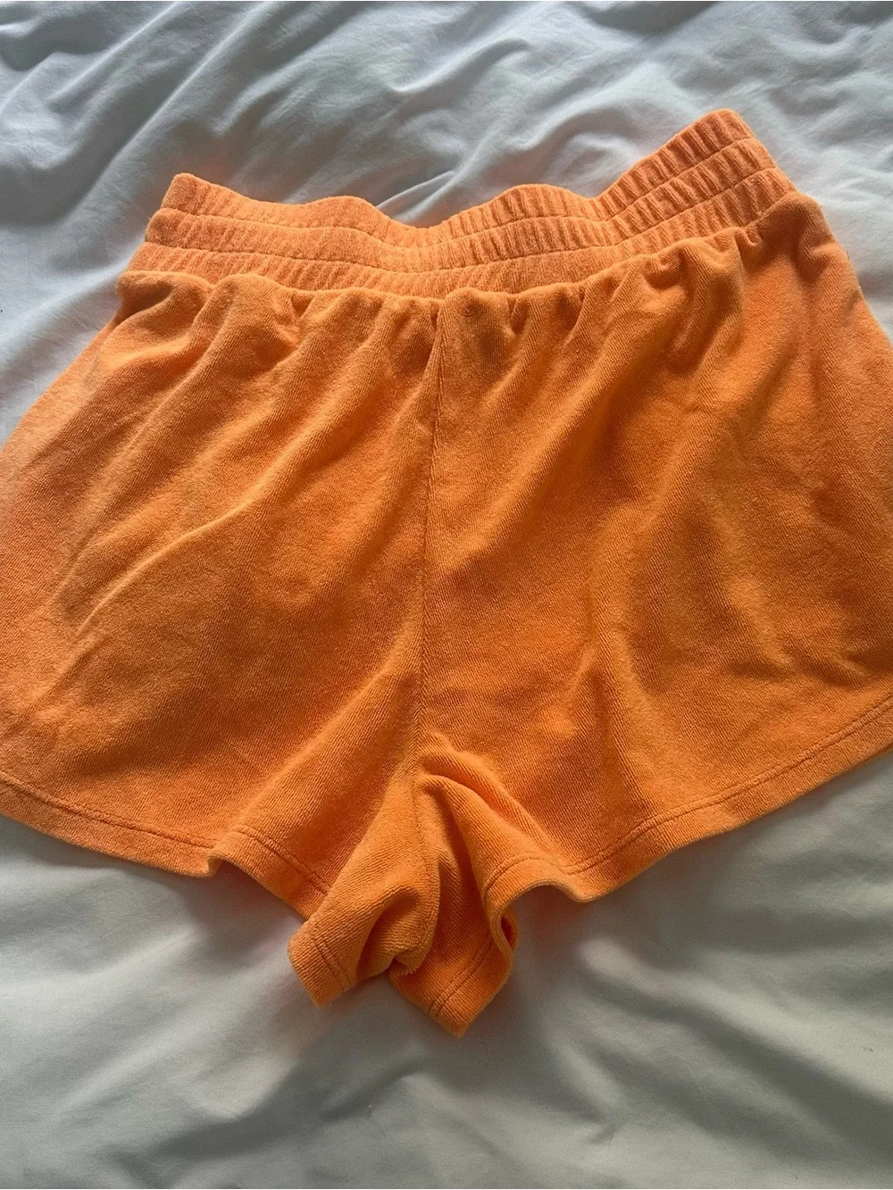 Show Me Your MuMu Orange Terry Russell Shorts EUC Sz XS
